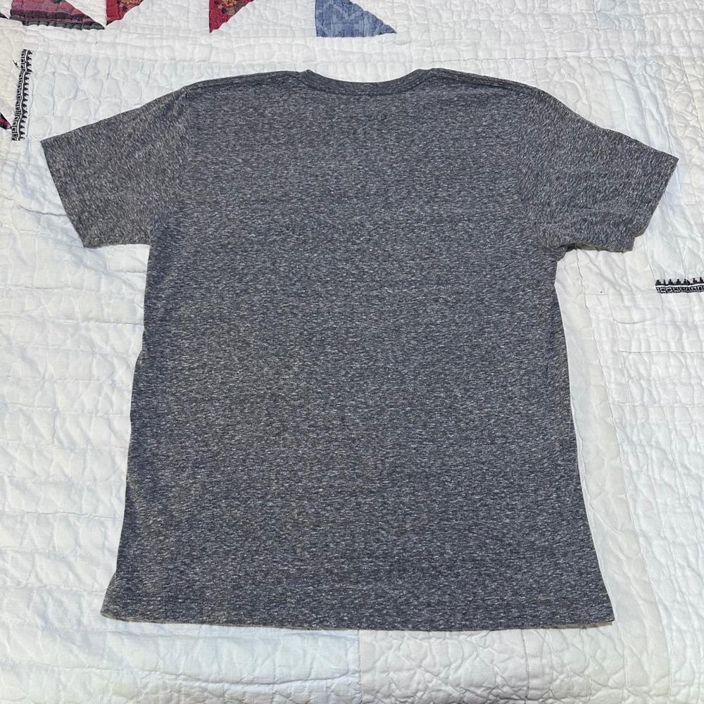 Helm ATX Pocket T-Shirt Gray Mens Large Austin Texas Heathered Tee - Picture 3 of 3